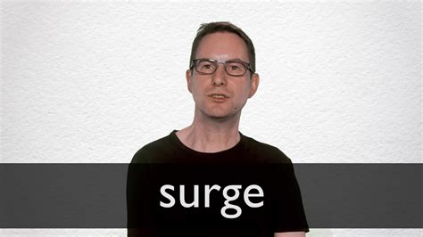 surge traduction|surges pronunciation.